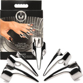 Master Series Clawed 5 Piece Sensation Play Finger Rings Electro Sex